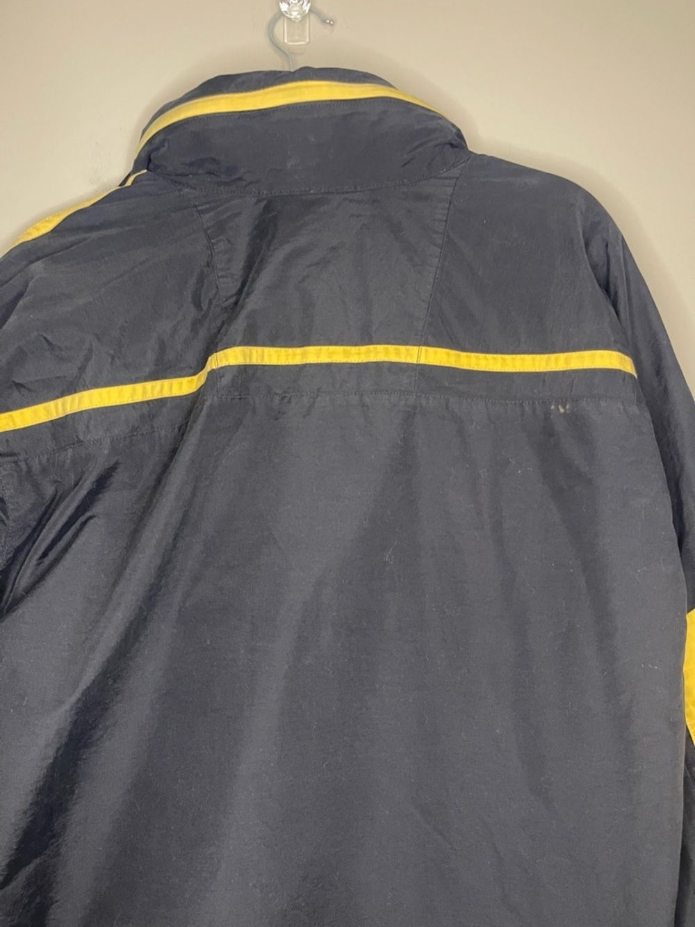 Canterbury Black & Yellow Athletic Windbreaker Jacket - Picture 8 of 9